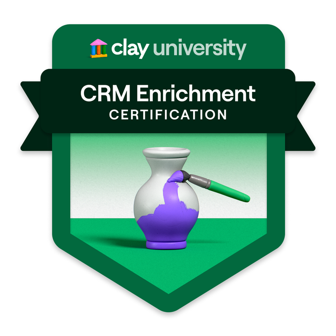 Clay Certified: CRM Enrichment